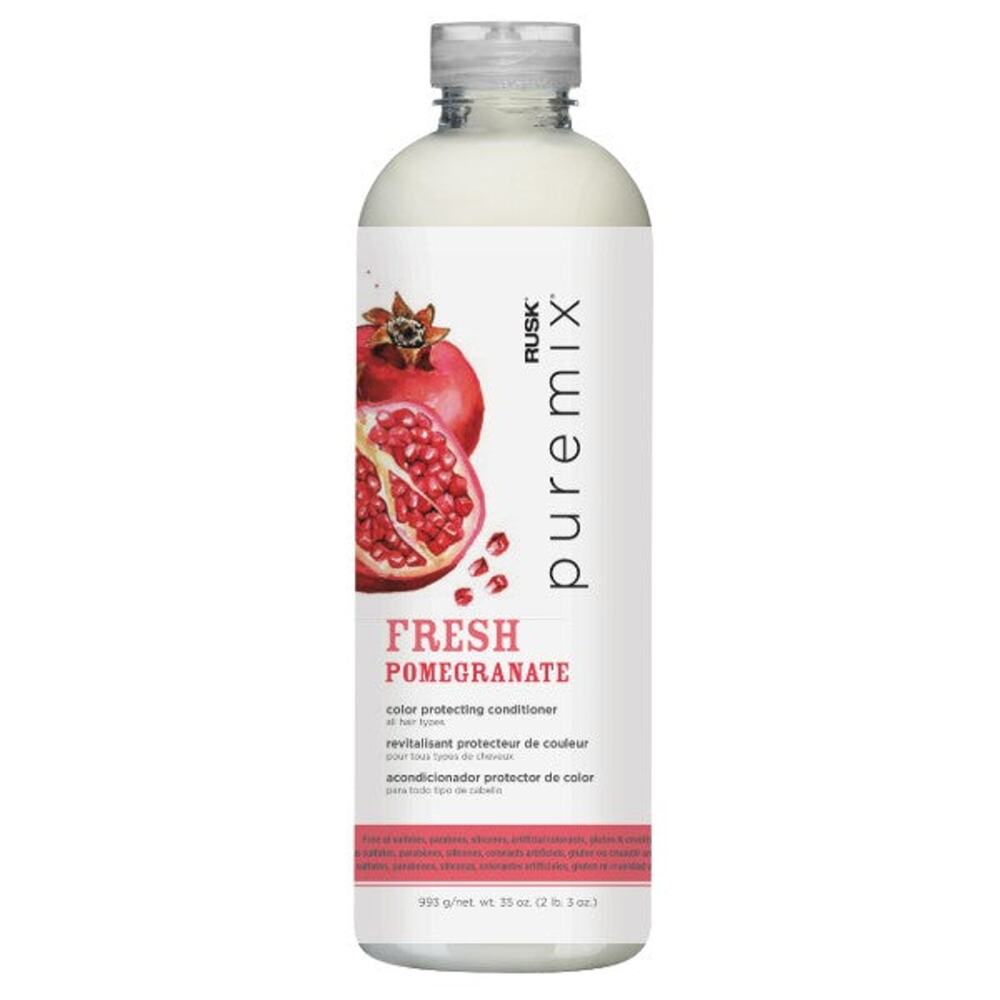 Rusk Puremix Fresh Pomegranate Color Protecting Conditioner, 35 oz